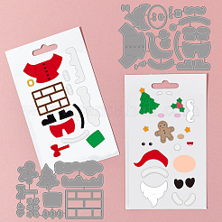 Christmas Theme Carbon Steel Cutting Dies Stencils&nbsp;DIY-WH0309-1201