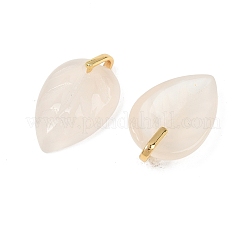 Natural White Agate Carved Pendants&nbsp;GG-CBA4154-04G-01