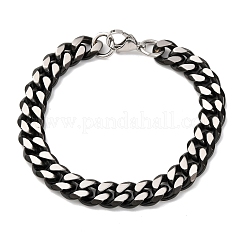 304 Stainless Steel Cuban Link Chain Bracelets for Men Women&nbsp;BJEW-C124-04A-02