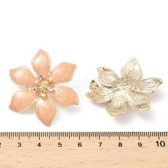 Alloy Rhinestone Stud Earrings&nbsp;LS-EJEW-P310-02G-02
