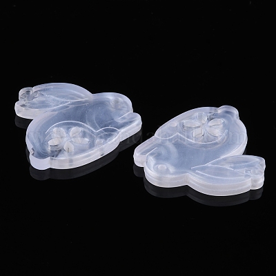 Transparent Acrylic Connector Charms&nbsp;OACR-K005-01-1