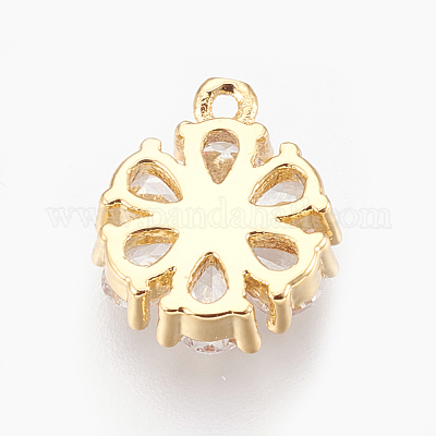 Brass Charms&nbsp;KK-O106-22G-1