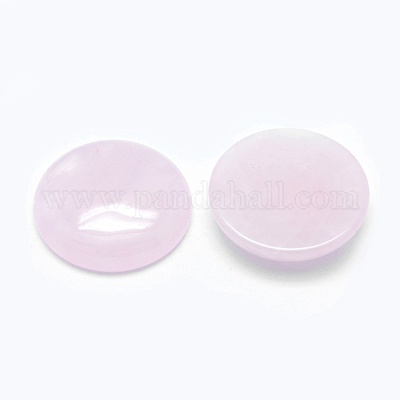 Natural Rose Quartz Cabochons&nbsp;G-E492-F-02-1