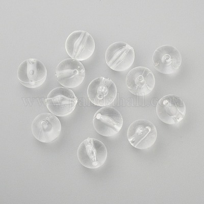 アクリルビーズ  ラウンド  透明  14mm  穴：2mm  約314個/500g&nbsp;PL528-1