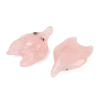 Natural Rose Quartz Pendants&nbsp;G-S336-69C-1