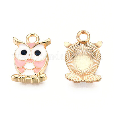 Alloy Enamel Pendants&nbsp;X-ENAM-S119-014B-1