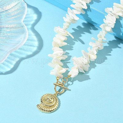 Acne Studios ネックレス 貝殻 ビーズ Acne Studios ネックレス 貝殻
