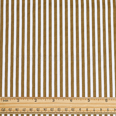 縞模様の綿織物  長方形  淡い茶色  1000x1600x0.2mm&nbsp;DIY-PH0037-96B-1