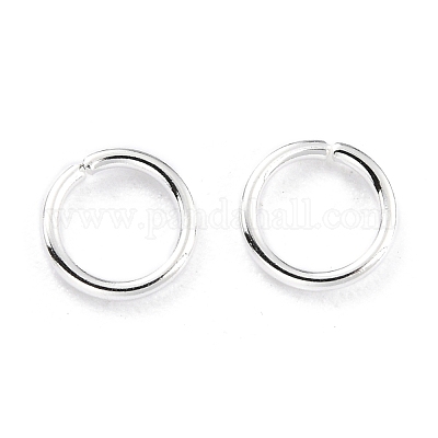 Rack Plating Brass Open Jump Rings&nbsp;KK-O139-18U-S-1