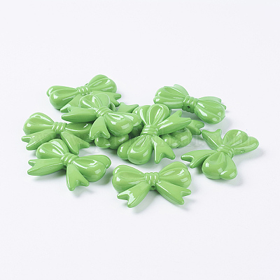 Opaque Acrylic Beads&nbsp;MACR-S065-2-1-1