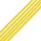 Transparent Glass Beads Strands, Faceted, Round, Yellow, 2mm, Hole: 0.6mm, about 182~201pcs/strand, 14.57~15.24 inch((37~38.7cm)