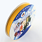 3/4 inch Single Face Velvet Ribbon, Gold, 3/4 inch(19.1mm), about 25yards/roll(22.86m/roll)