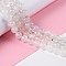 Natural Rainbow Moonstone Beads Strands, Round, 10mm, Hole: 1mm, about 38pcs/strand, 15.67''(39.8cm)