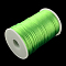 Polyester Cords, Satin Rattail Cord, Lime, 2mm, about 98.42 yards(90m)/roll