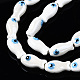 Handmade Porcelain Ceramic Beads Strands&nbsp;PORC-T006-03N-3