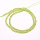 Natural Peridot Beads Strands&nbsp;G-F509-12-2mm-2