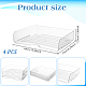 Transparent Plastic Desktop File Storage Box&nbsp;AJEW-WH0455-281-2