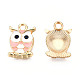Alloy Enamel Pendants&nbsp;X-ENAM-S119-014B-1