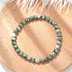 Natural Green Spot Jasper Bead Stretch Bracelets&nbsp;BJEW-K212-A-017-1