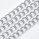 Tarnish Resistant 304 Stainless Steel Curb Chains&nbsp;CHS-S001-11A-P-1