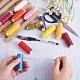 12Rolls 12 Colors Waxed Polyester Cord&nbsp;YC-SZ0001-03A-4