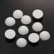 半円アクリルカボション  ホワイト  14x6mm  約1000個/袋&nbsp;SACR-O002-16-14mm-1