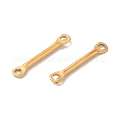Ion Plating(IP) 304 Stainless Steel Connector Charms&nbsp;STAS-Q323-04C-G
