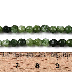 Dyed Natural White Jade Beads Strands&nbsp;G-T139-4mm-60-18