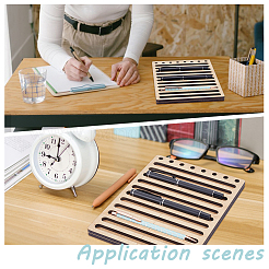MDF Ink Pen Holder&nbsp;DIY-WH0622-310