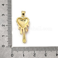 Brass Enamel Pendants&nbsp;KK-V013-01G
