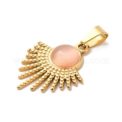 Resin Imitation Cat Eye Pendants&nbsp;STAS-P340-02G-02