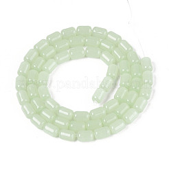 Imitation Jade Glass Beads Strands&nbsp;GLAA-T028-14J-03