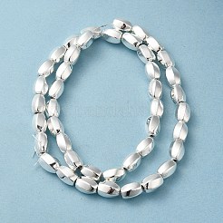Electroplated Synthetic Magnetic Hematite Beads Strands&nbsp;G-Q1009-G02-01S