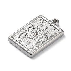 Tarnish Resistant 304 Stainless Steel Pendant Rhinestone Settings&nbsp;STAS-M323-56P