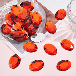 Flat Back Acrylic Rhinestone Cabochons&nbsp;GACR-GA0001-01