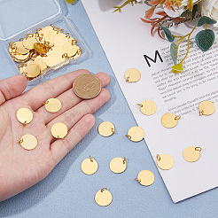60Pcs Brass Pendants&nbsp;FIND-FH0009-78A