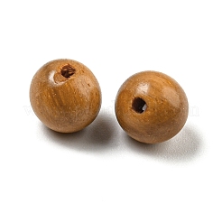 ウッドビーズ  染色されていない  ラウンド  砂茶色  8mm  約1450個/500g&nbsp;WOOD-K007-03B-04