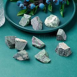 Rough Raw Natural Ruby in Zoisite Beads&nbsp;G-F710-02