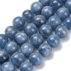 Natural Kyanite Beads Strands&nbsp;G-C259-B01-10mm-01