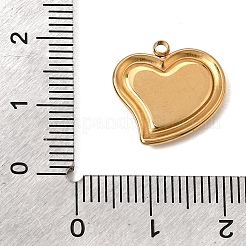 Gradient Color 304 Stainless Steel & Polymer Clay Pave Rhinestone Pendants&nbsp;SA-CBAA9A2-08G-01