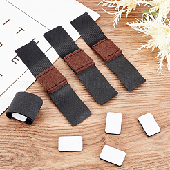 20 Sets Felt Furniture Pads with Hook and Loop Fasteners for Sled Chair&nbsp;FIND-BC0003-12