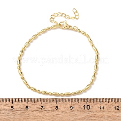 Brass Link Chain Bracelets for Women&nbsp;BJEW-C140-01G