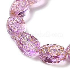 Transparent Glass Beads Strands&nbsp;GLAA-F114-05F