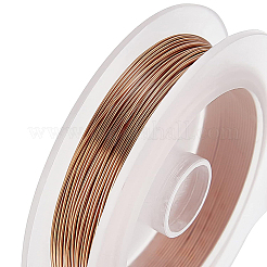 ジュエリー製作用丸銅線  0.6mm / 0.8mm / 1mm  3ロール/セット&nbsp;CWIR-BC0002-05