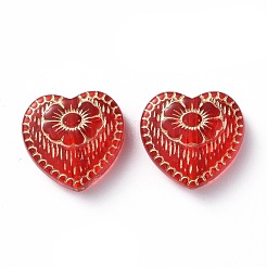 Plating Acrylic Beads&nbsp;OACR-P007-09