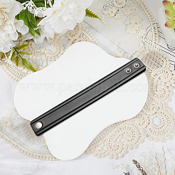 牛革コードブレスレット  女性用・男性用スナップブレスレット  ブラック  8.82インチ（22.4cm）&nbsp;BJEW-WH20001-19B