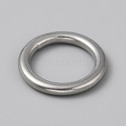 変色しないステンレススチール製リンクリング  リング  ステンレス鋼色  21x3mm  内径：15mm&nbsp;FIND-WH20015-030A