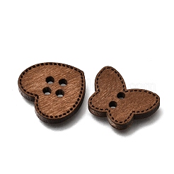 4-Hole Wood Buttons&nbsp;WD-CBA9CDE-01A