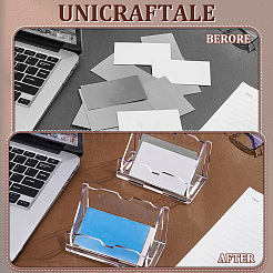 Acrylic Name Card Holders&nbsp;AJEW-UN0002-56A