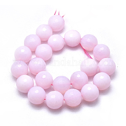 オパールビーズ連売り  多面カット  ラウンド  17.5~18mm  穴：1.2mm  約22個/連  14.76インチ（37.5cm）&nbsp;X-G-L557-43-18mm